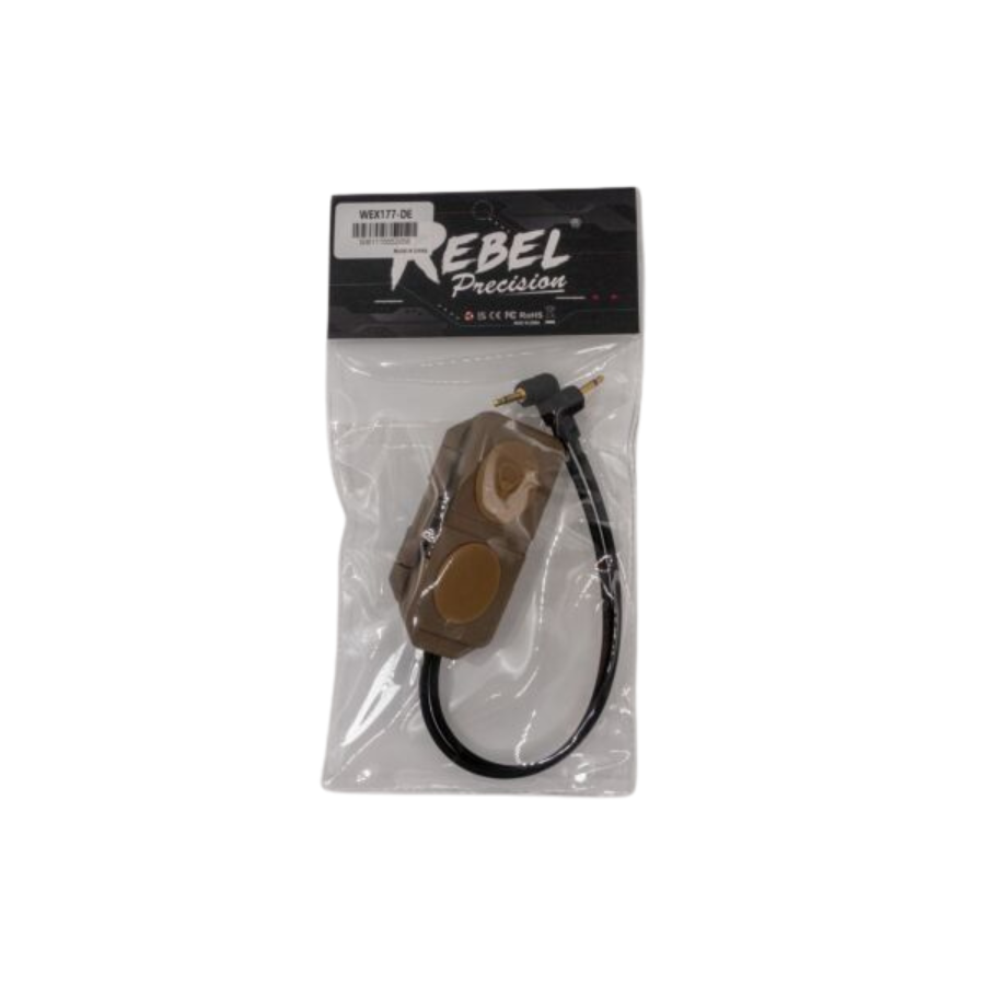 Rebel Double Remote Control for PEQ & Flashlights (2x 2.5mm)