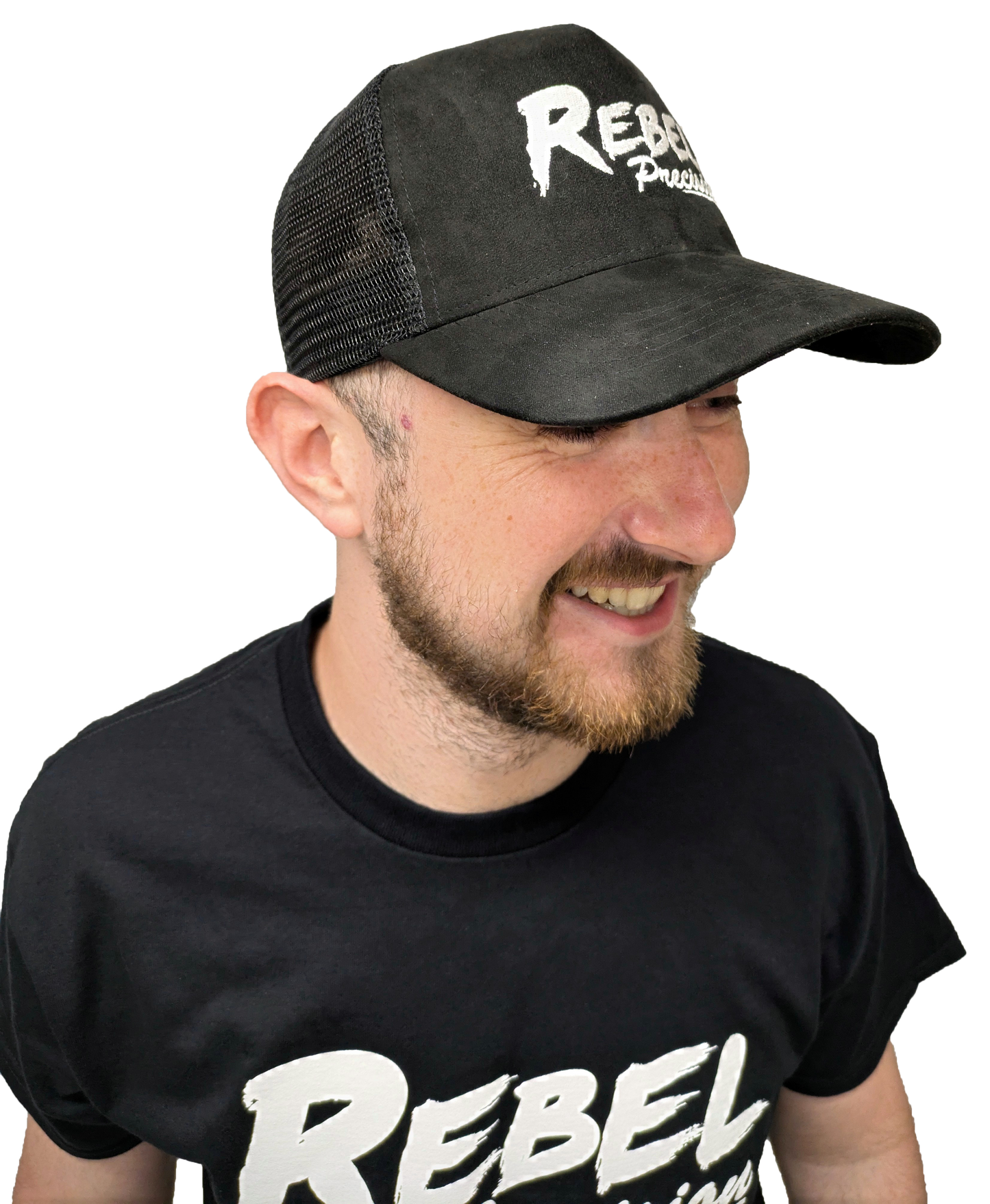 Rebel Precision Classic Logo Snapback Trucker Cap