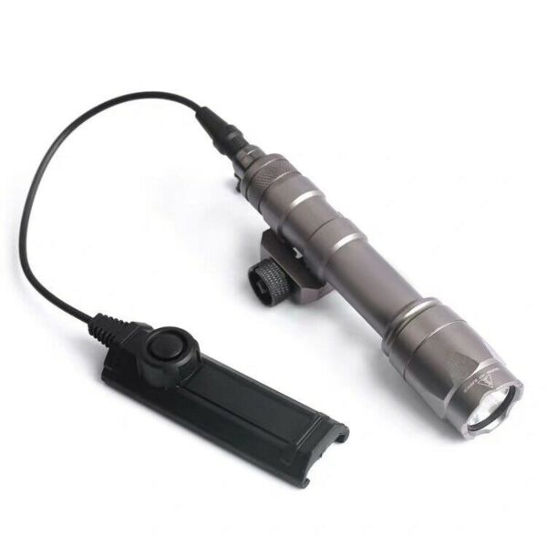 Rebel M600C 340 Lumen Tactical Flashlight + Dual Function Tape Switch