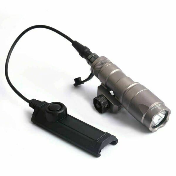 Rebel M300A 280 Lumen Tactical Flashlight + Dual Function Tape Switch