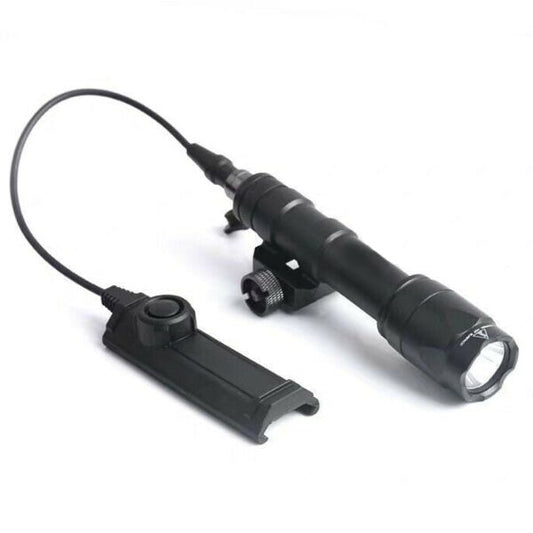 Rebel M600C 340 Lumen Tactical Flashlight + Dual Function Tape Switch