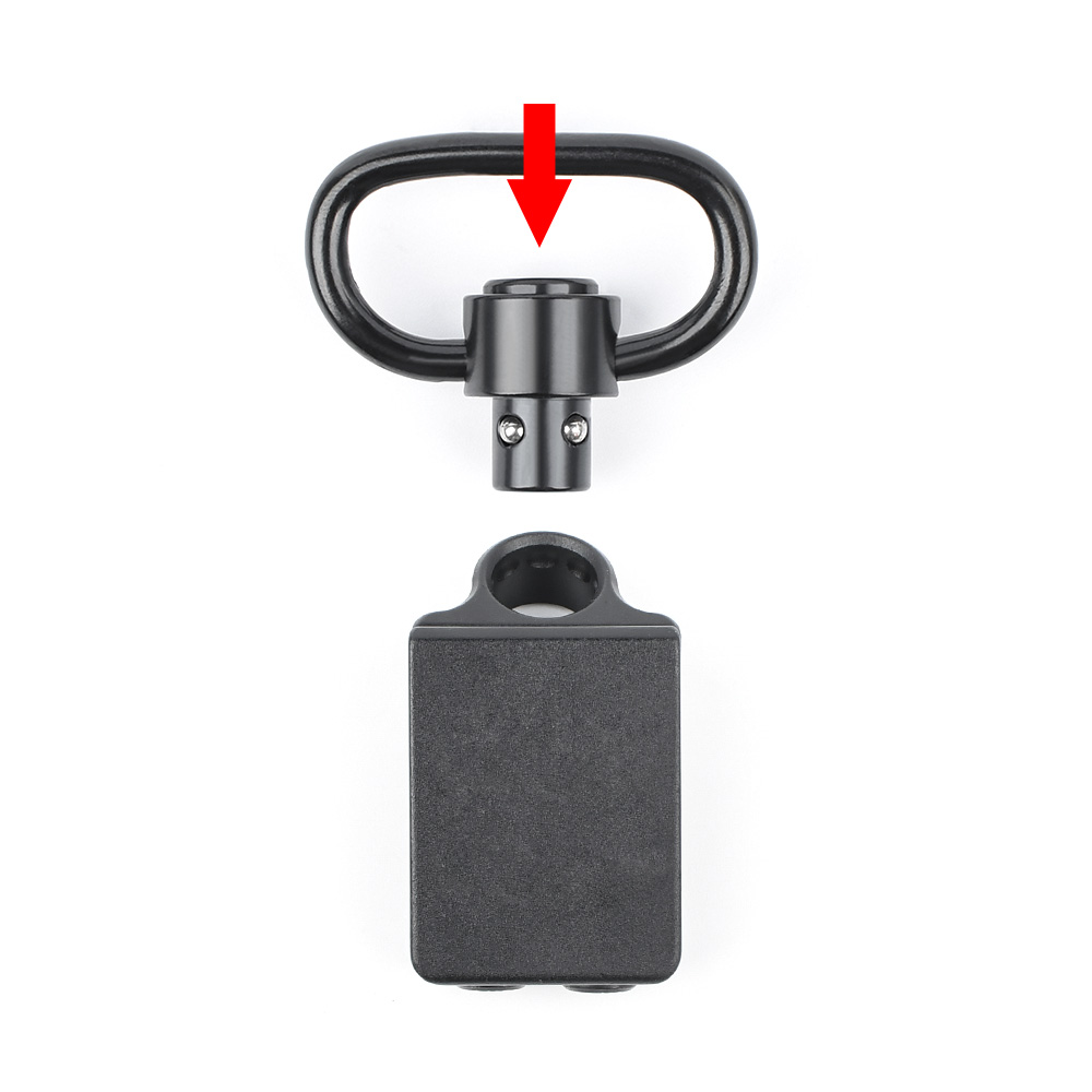 Rebel Precision 45 Degree Offset QD Rotation Limited Sling Mount