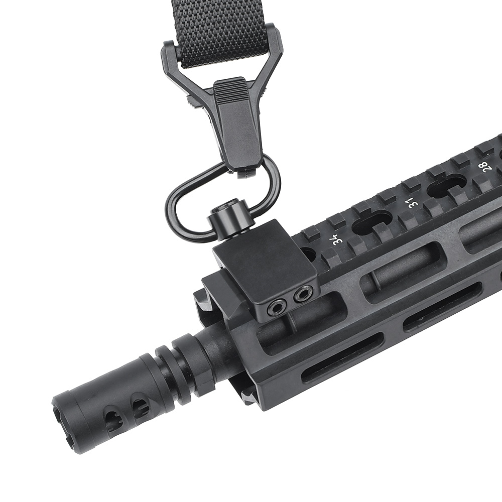 Rebel Precision 45 Degree Offset QD Rotation Limited Sling Mount