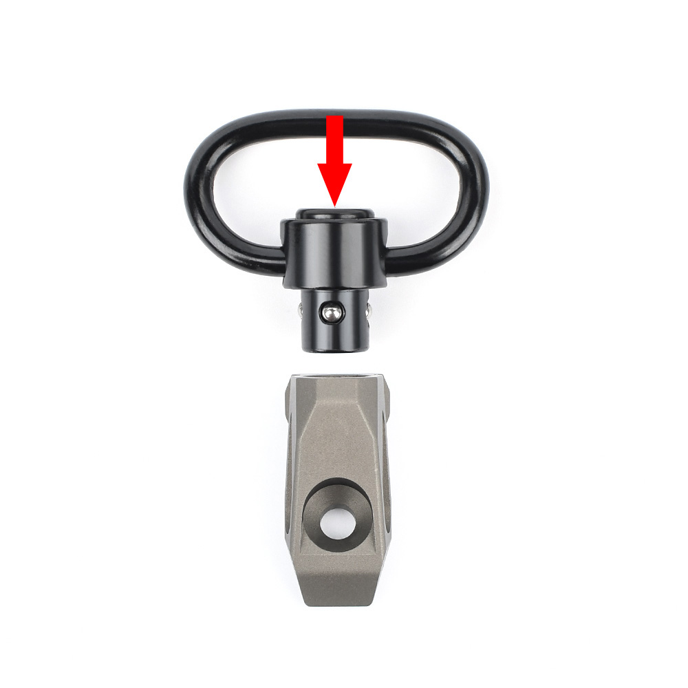 Rebel Precision LINK Angled QD Mount & Swivel (MLOK)