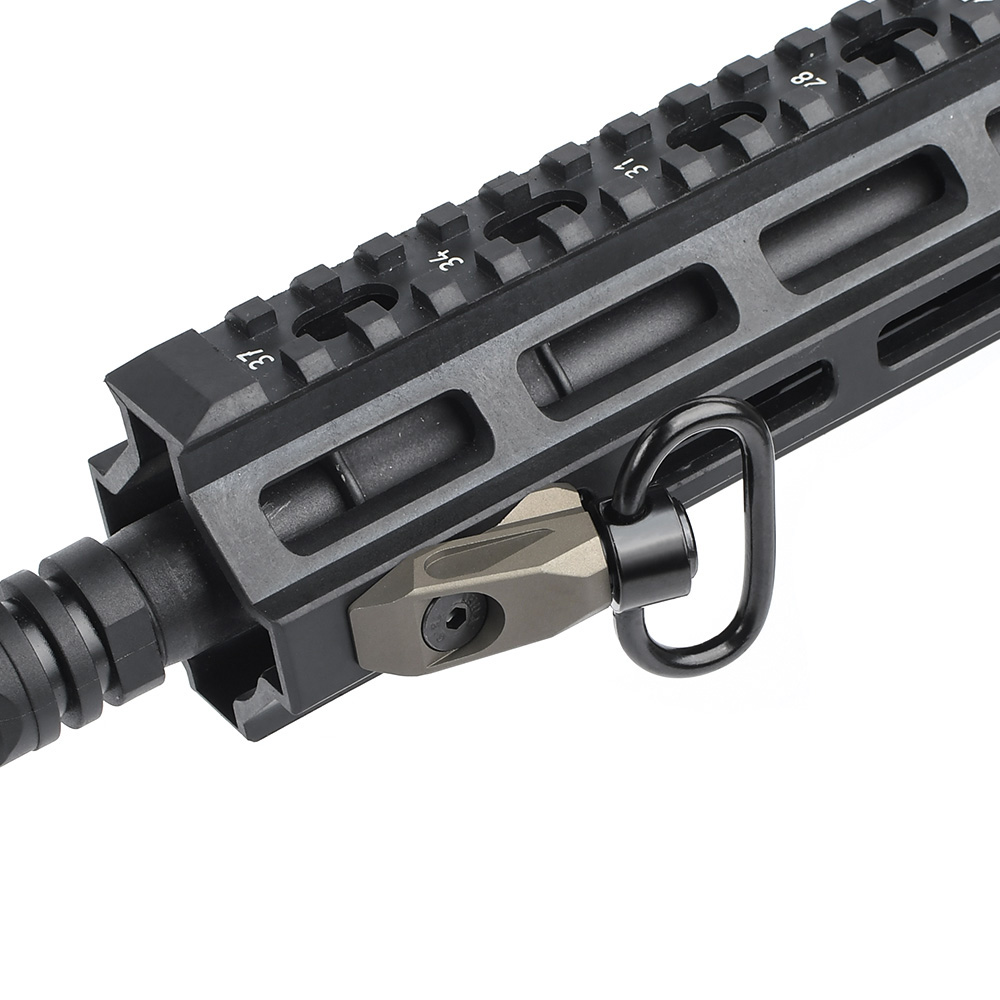 Rebel Precision LINK Angled QD Mount & Swivel (MLOK)