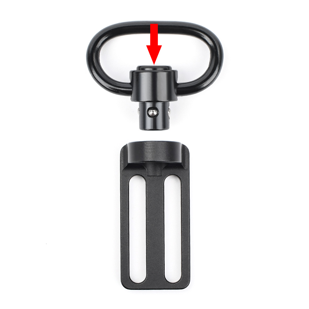 Rebel Precision QD Strap 2 To 1 Point Triglide Eyelet Converter - 1.25"