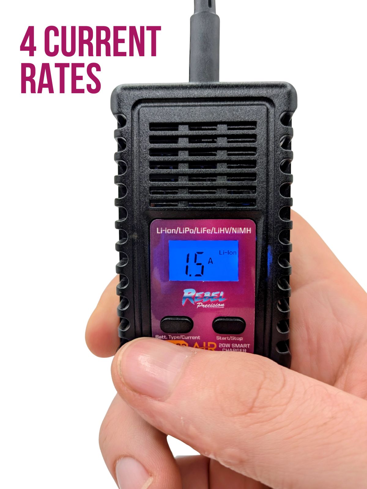 Rebel RBC03 Smart Balance Battery Charger (LiPO,Li-Ion,NiMH,LiFe,HPA)