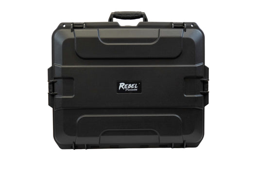 Rebel Medium Polymer Hard Case (Wave/PnP Foam) - IP67 Waterproof, Flight-Ready