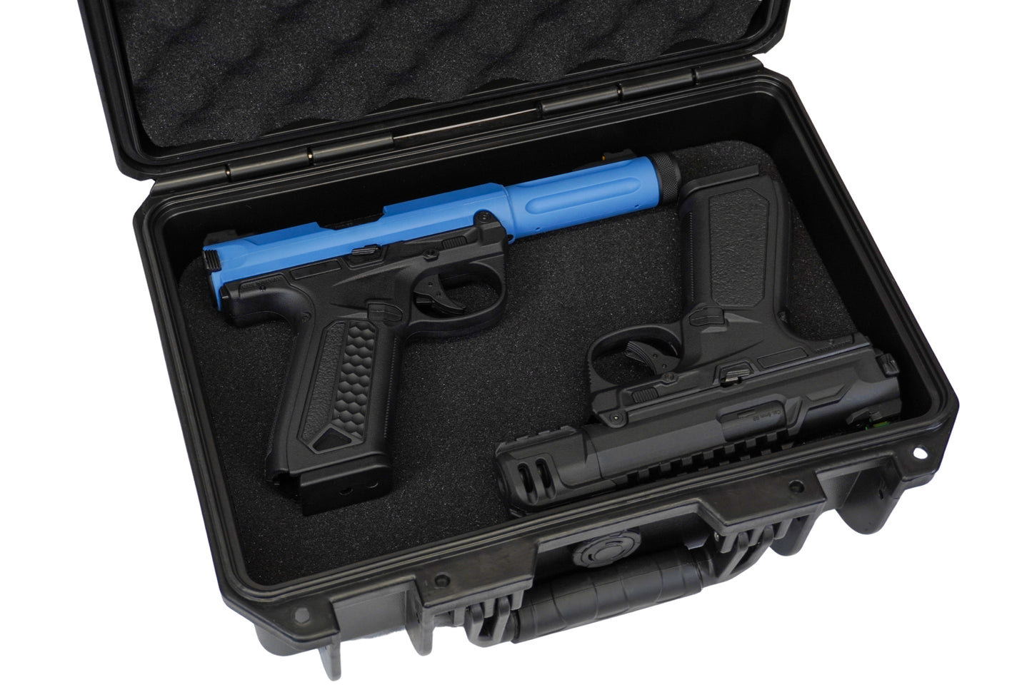 Rebel Small+ Polymer Hard Case (Wave/PnP Foam) - IP67 Waterproof, Flight-Ready