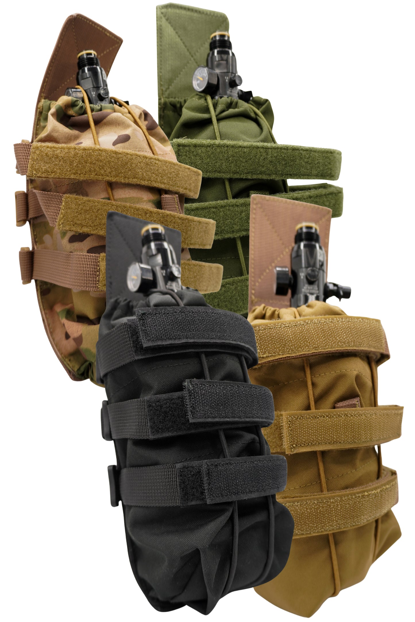 Rebel Precision Universal HPA Tank MOLLE Pouch (Up to 88ci)