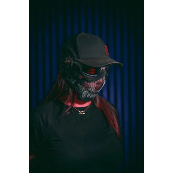 Rebel Precision Steel Lower Face Mask Skull