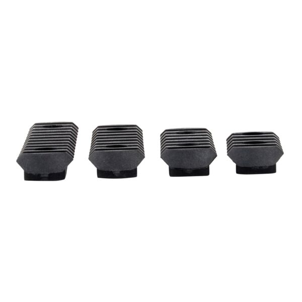 Rebel MOE Polymer Rail Sections (Set of 4) - Black