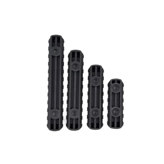Rebel MOE Polymer Rail Sections (Set of 4) - Black