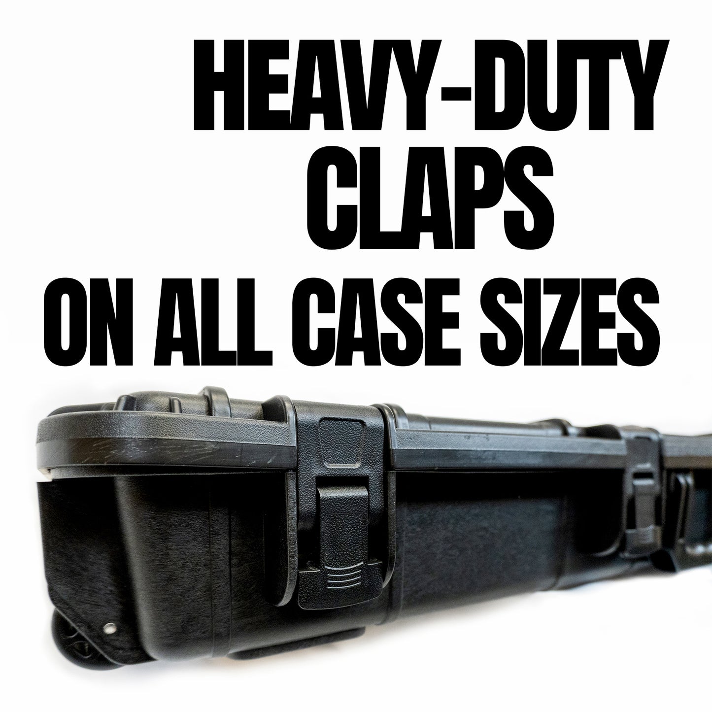 Rebel Small+ Polymer Hard Case (Wave/PnP Foam) - IP67 Waterproof, Flight-Ready
