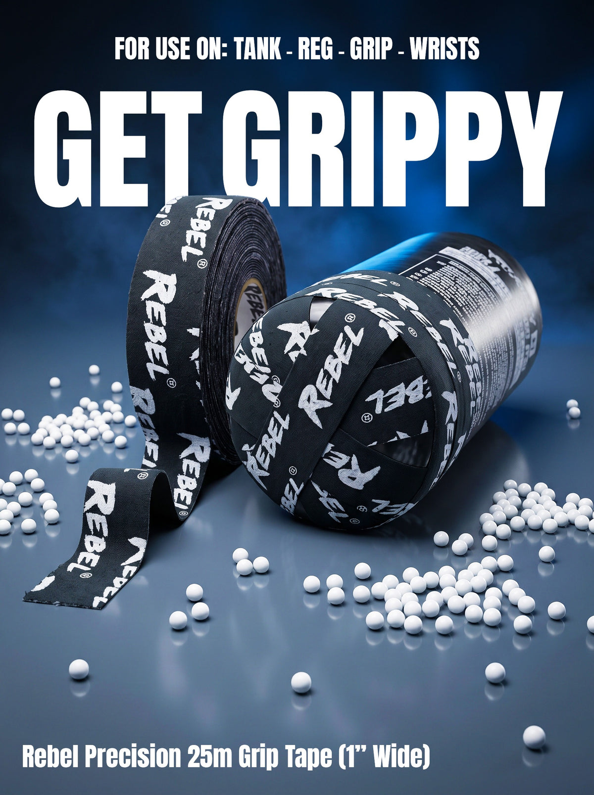 Rebel Precision Grip Tape 1 Inch