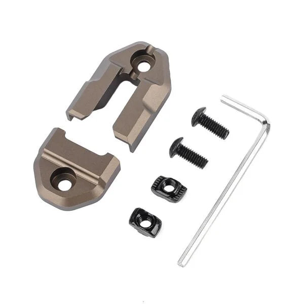 Rebel Aluminium Remote Switch MLOK Mounting Plates
