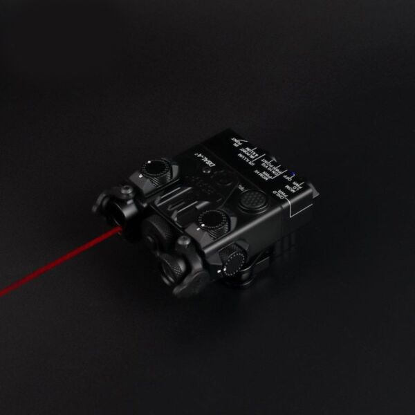 Rebel Aluminium DBAL-A2 Dual Beam Aiming Laser (Red & IR) - Black
