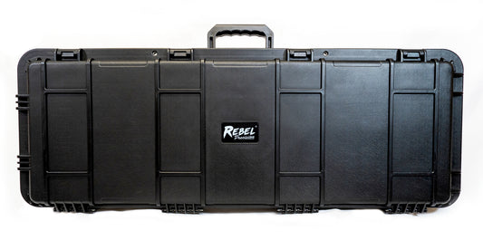 Rebel Polymer 2 Wheeled Large Hard Case (Wave/PnP Foam) - IP67 Waterproof, Flight-Ready