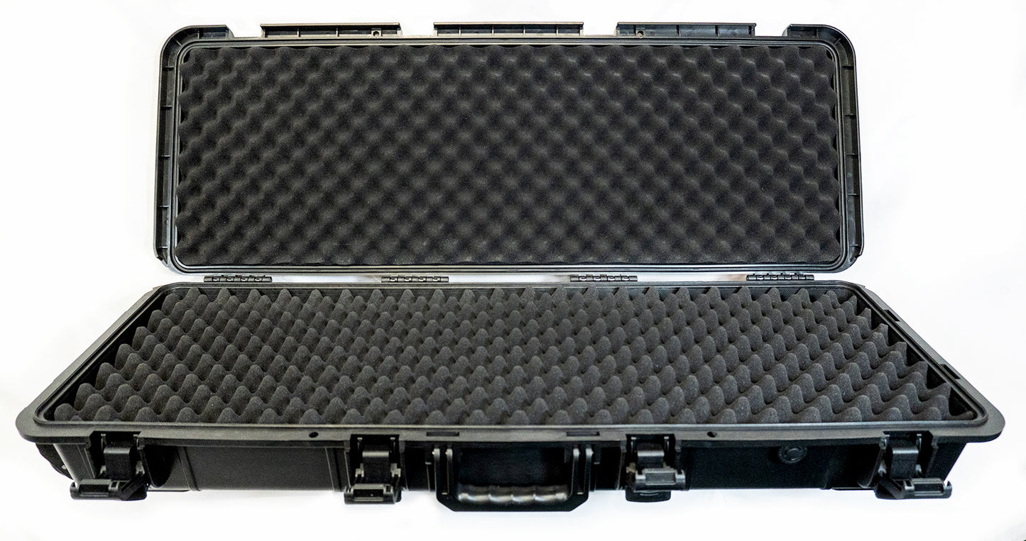 Rebel Polymer 2 Wheeled Large Hard Case (Wave/PnP Foam) - IP67 Waterproof, Flight-Ready