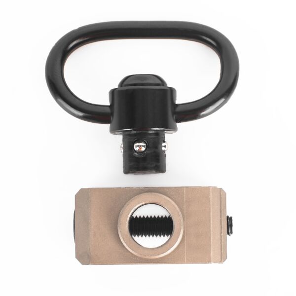 Rebel QD Sling Attachment Steel Mount - Dark Earth
