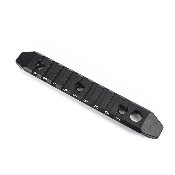 Rebel M-lok and Keymod Aluminum Rails (3, 5, 7, or 9 Slot)
