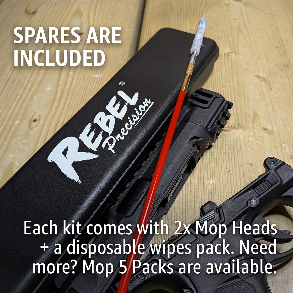 Rebel Nova Airsoft Barrel Cleaning/Unjamming Rod Kit (For Barrels Up to 700mm Long)