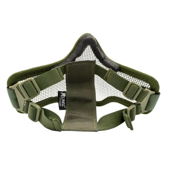Rebel Precision Steel Lower Face Mask Skull
