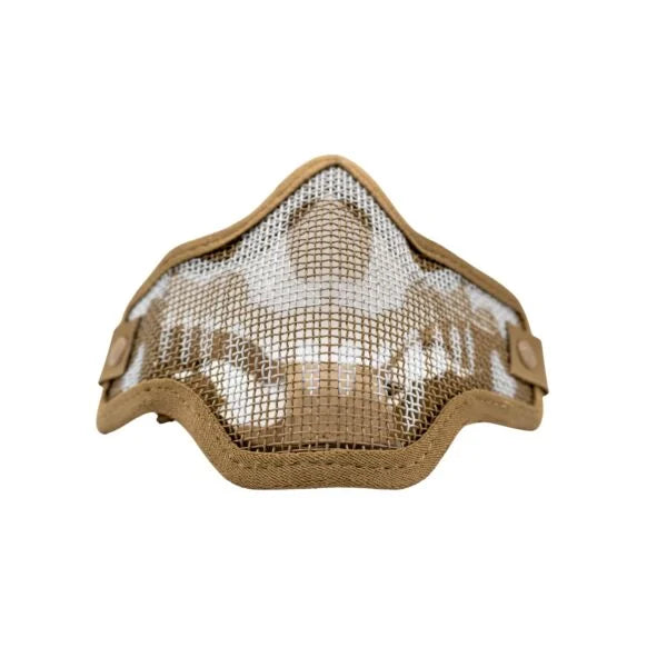 Rebel Precision Steel Lower Face Mask Skull
