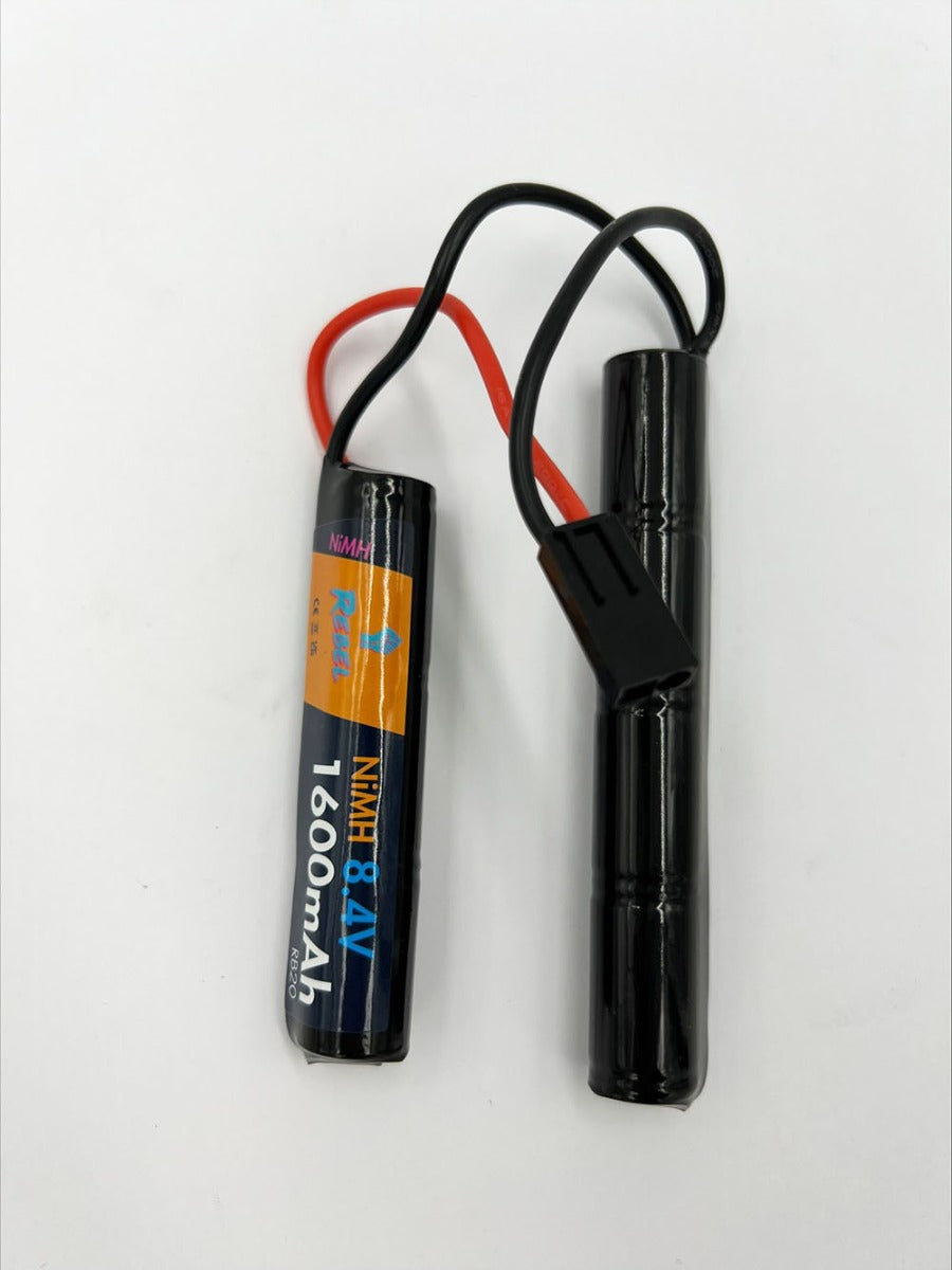 Rebel Battery - 1600mAh 8.4V NIMH Nunchuck - Mini Tamiya