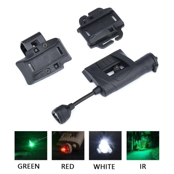 Rebel Charge Lamp MPLS for FAST Helmets (White/Red/Green/IR LED)