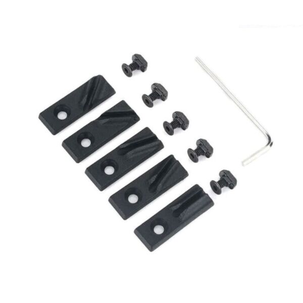 Rebel Angled KeyMod Cable Clips Set of 5