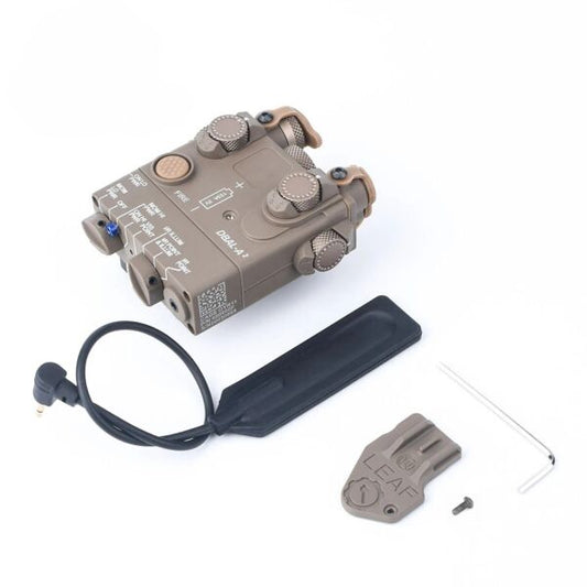 Rebel DBAL-A2 Dual Beam Aiming Laser (Red & IR) - Dark Earth