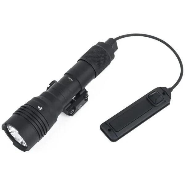 Rebel PROTAC Tactical Torch Flashlight 900 Lumen with Remote Dual Switch