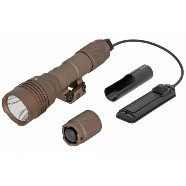 Rebel PROTAC Tactical Torch Flashlight 900 Lumen with Remote Dual Switch