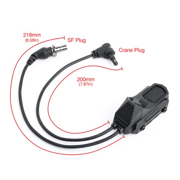 Rebel AN Double Port Pressure Switch (SF & Crane Plugs)