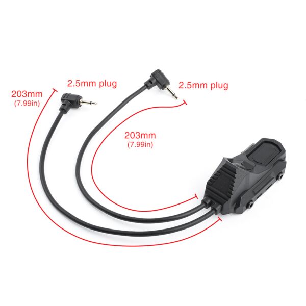 Rebel AN Double Port Pressure Switch (2.5mm)