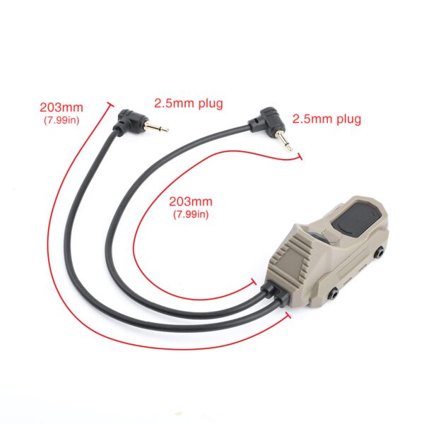 Rebel AN Double Port Pressure Switch (2.5mm)