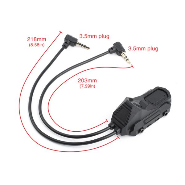 Rebel AN Double Port Pressure Switch (3.5mm)