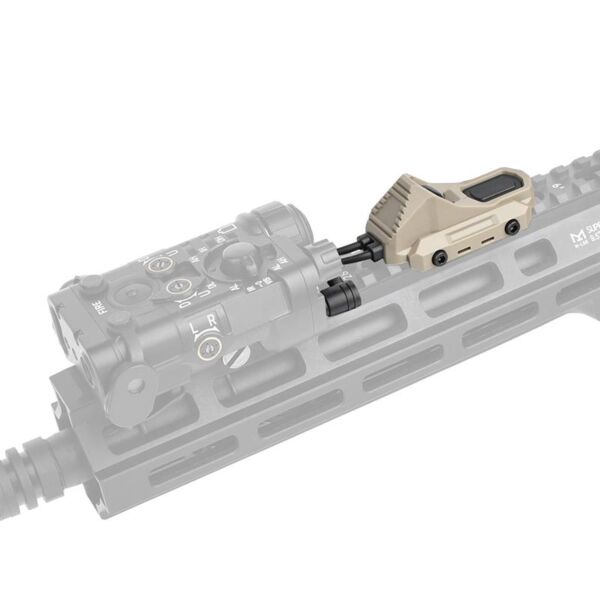 Rebel Double Port Picatinny Switch with Jack & Crane Connector (2.5mm/3.5mm)