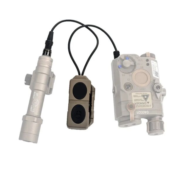 Rebel Double Remote Control for Flashlight and PEQ (SF & 2.5mm)